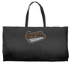 the guy with the gun Weekender Totes