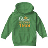 queens are born in october 1969 Youth Hoodie