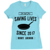 PUBG Yes We Pan Ladies Fitted T-Shirt