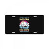 I Wish I Were a Unicorn So I Could Stab Idiots with My Head License Plate