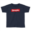 simple red Toddler T-shirt