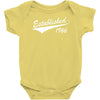 established en 1965 Baby Onesie