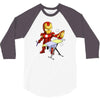 iron man (ironman parody) 3/4 Sleeve Shirt