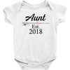 Aunt est.2018 Baby Bodysuit