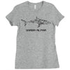 shark alpha Ladies Fitted T-Shirt