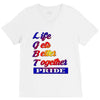 life gets better together V-Neck Tee