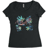 Bicycle Women's Triblend Scoop T-shirt