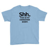 shh my hangover t shirt funny beer college drunk Youth Tee