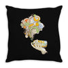 chloroflorohypnohype Throw Pillow