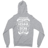 Super Cool Momma Of A Freaking Awesome Son Zipper Hoodie