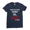 have no fear the mechanical engineer is here Ladies Fitted T-Shirt