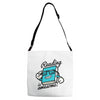 reading is awesome Adjustable Strap Totes