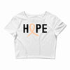 Hope Uterine Cancer Awareness Crop Top