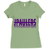 jake paulers Ladies Fitted T-Shirt
