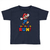 run, mario run Toddler T-shirt