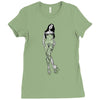 zombie girl Ladies Fitted T-Shirt
