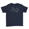 funny rude fingers ideal birthday gift or present Youth Tee