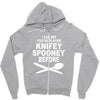 knifey spooney Zipper Hoodie