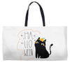 Halloween Cat Weekender Totes