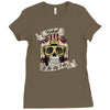 rebel 'til the end Ladies Fitted T-Shirt