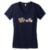 waking dead Women's V-Neck T-Shirt