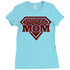 super mom 2 Ladies Fitted T-Shirt