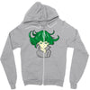 sassy lost child Zipper Hoodie