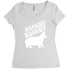 hangry Women's Triblend Scoop T-shirt
