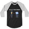 select your monday 3/4 Sleeve Shirt