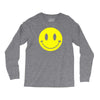 smiley face mens Long Sleeve Shirts