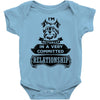 I Am Yorkshire Terrier Actually In A Very Commited Relationship Baby Onesie