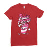 brain freze Ladies Fitted T-Shirt