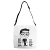 code nerd Adjustable Strap Totes