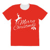 merry christmas flower All Over Women's T-shirt