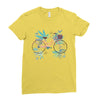 Bicycle Ladies Fitted T-Shirt