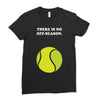 There is No Off-Season Ladies Fitted T-Shirt