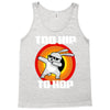too hip to hop dabbing bunny easter Tank Top