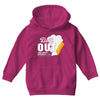Butt Out Lung Cancer Awareness Youth Hoodie
