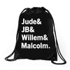 Jude JB Willem Malcolm Drawstring Bags