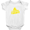 I Pooped Today Baby Onesie