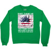 Veteran Don't Thank Me Thank My Brothers &amp; Sister Crewneck Sweatshirt
