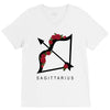 sagittarius rose V-Neck Tee