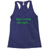 that&rsquo;s what she said t shirt the funny office tee Racerback Tank