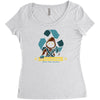 save the galaxy Women's Triblend Scoop T-shirt