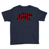 papa christmas bear Youth Tee