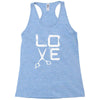 shear love Racerback Tank
