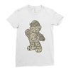 mario text Ladies Fitted T-Shirt