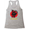 love ninja monkey banana Racerback Tank
