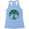 twin pies coffee Racerback Tank