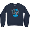 hipster ice cube Crewneck Sweatshirt